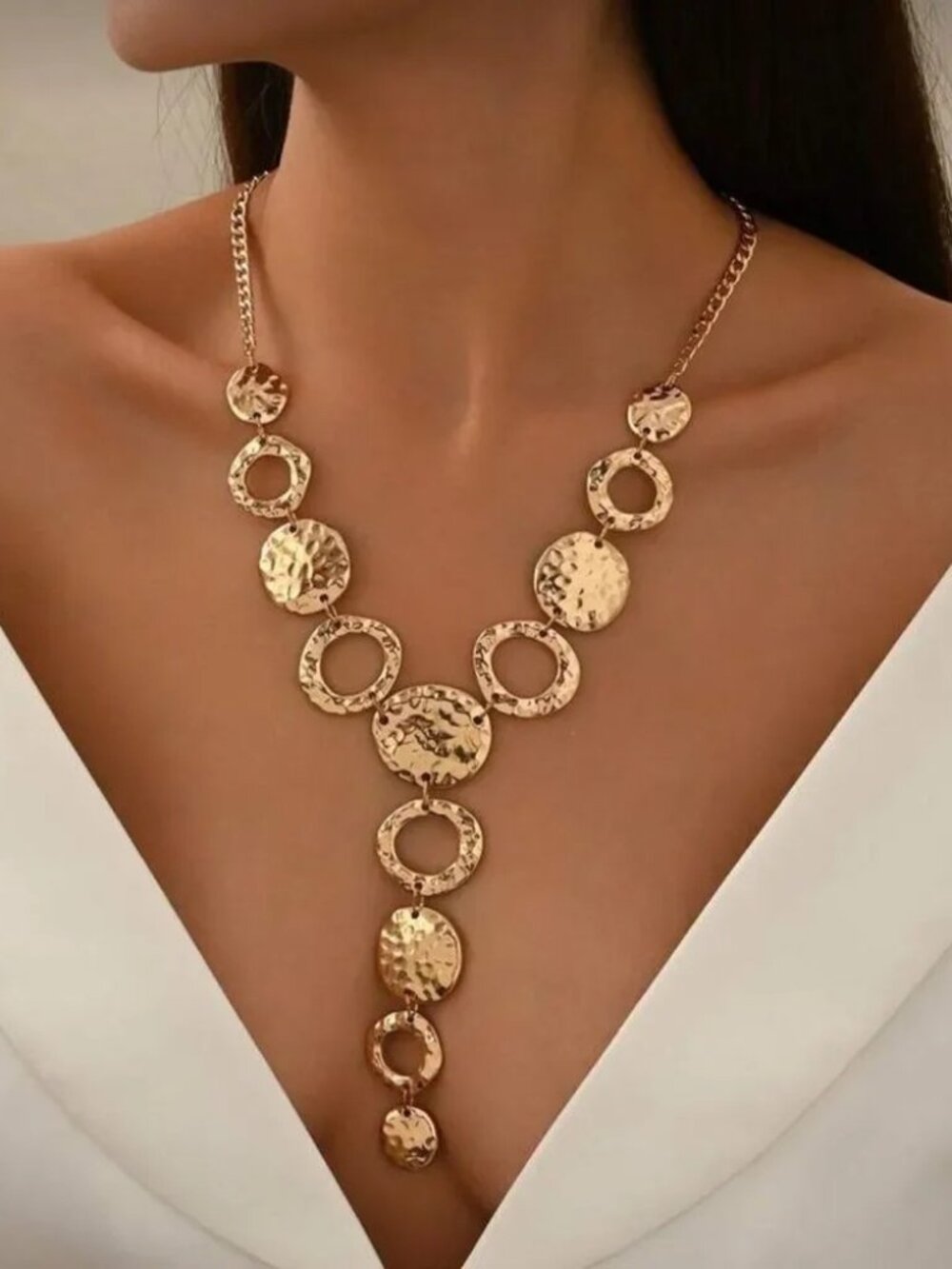 Elegant Gold Necklace for Women R224